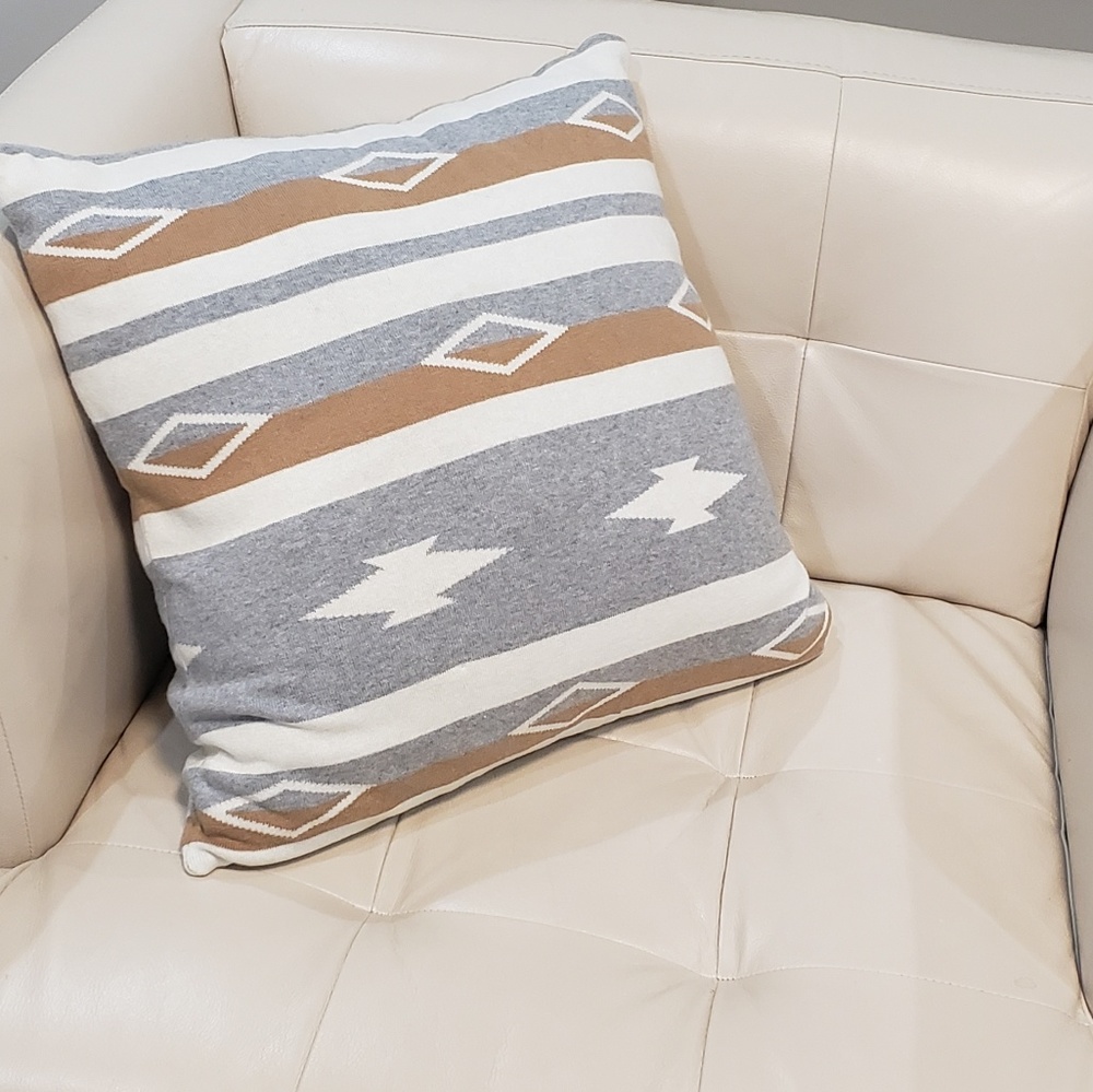 Boho Tribal Print Throw Pillow Slip Cover
